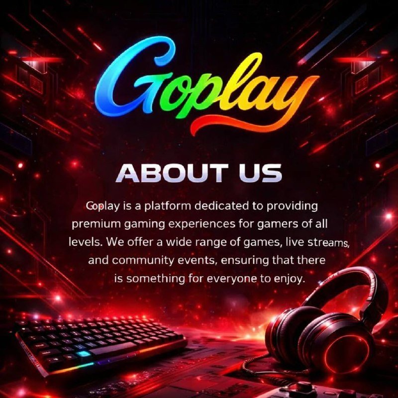 Goplay app icon – colorful casual gaming logo for Android